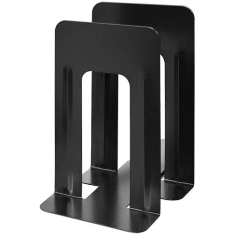 FUIENKO Serre-livres En Forme De L, Organisateur De Bureau, Porte-livre, Accessoires De Papeterie Scolaire Et De Bureau,black Pair 3 FUIENKO Serre-livres En Forme De L, Organisateur De Bureau, Porte-livre, Accessoires De Papeterie Scolaire Et De Bureau,black Pair