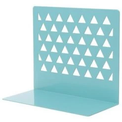 FUIENKO L74A Organisateur De Livres En Métal Creux, Organisateur De Bureau, Serre-livres, Extrémités De Livre, Support étagère, Bibliothèque, Fournitures De Bureau à Domicile,BL