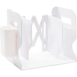 FUIENKO Serre-livres Pratiques Avec étui à Stylo, Support Décoratif De Bureau Simple Et Robuste Pour écoliers Et Familles De Bureau,Grey,France -Petit rangement Soldes Magasin 68244091 3