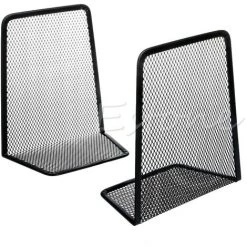FUIENKO Organisateur De Bureau En Maille Métallique, 1 Paire, Serre-livres De Bureau à Domicile, Support Noir 9 FUIENKO Organisateur De Bureau En Maille Métallique, 1 Paire, Serre-livres De Bureau à Domicile, Support Noir -Petit rangement Soldes Magasin 68244131 3
