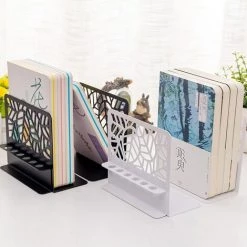 FUIENKO Support De Livre En Métal En Forme De Feuille Insérée, Télescopique Et Pliable En Forme De L, Papeterie De Bureau Pour étudiants, 2 Pièces, EM88,Black,Espagne 10 FUIENKO Support De Livre En Métal En Forme De Feuille Insérée, Télescopique Et Pliable En Forme De L, Papeterie De Bureau Pour étudiants, 2 Pièces, EM88,Black,Espagne -Petit rangement Soldes Magasin 68244143 4