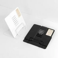 FUIENKO Serre-livres En Métal De Style Concis, Support De Bureau Pour Livres, étagère Réglable, Accessoires Pour Livres,WHITE -Petit rangement Soldes Magasin 68244206 3