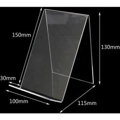 FUIENKO Présentoir De Livres En Acrylique, 1 Pièce, Cadre Photo, Support De Brochures, Organisateur De Livres D'art, Offre Spéciale 11 FUIENKO Présentoir De Livres En Acrylique, 1 Pièce, Cadre Photo, Support De Brochures, Organisateur De Livres D'art, Offre Spéciale -Petit rangement Soldes Magasin 68244299 5