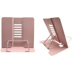 FUIENKO Étagère Pliante Portable En Métal, Support De Lecture Pour Enfants, Support De Livre Flexible Et Pliable Pour Documents, Parfait Pour La Maison Et Le Bureau,Rose 9 FUIENKO Étagère Pliante Portable En Métal, Support De Lecture Pour Enfants, Support De Livre Flexible Et Pliable Pour Documents, Parfait Pour La Maison Et Le Bureau,Rose -Petit rangement Soldes Magasin 68244314 3
