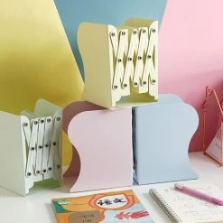 FUIENKO Support De Livre Rétractable Télescopique En Métal, Serre-livres, étagère Organisateur, Fournitures Scolaires Et De Bureau M17F,A2 9 FUIENKO Support De Livre Rétractable Télescopique En Métal, Serre-livres, étagère Organisateur, Fournitures Scolaires Et De Bureau M17F,A2 -Petit rangement Soldes Magasin 68244319 3