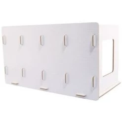 FUIENKO Étagère De Rangement En Bois Pour Magazines Et Livres, DIY, étagère De Rangement Pour CD DVD, Présentoir De Livres, étagère De Cuisine Et De Bureau,Brown -Petit rangement Soldes Magasin 68244366 4