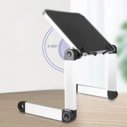 FUIENKO Porte-livre De Lecture Pliable, Support De Bibliothèque Réglable à 360 Degrés Pour PC,BK-A -Petit rangement Soldes Magasin 68244386 5