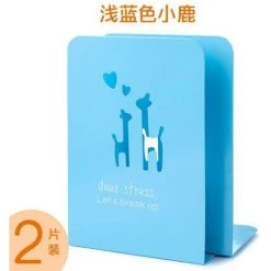 FUIENKO Serre-livres En Forme De L, 2 Pièces, Organisateur De Bureau, Support De Livre, Accessoires De Papeterie Scolaire Et De Bureau,8