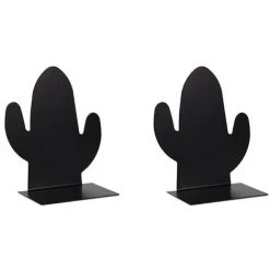 FUIENKO Ensemble De Serre-livres En Métal Creux, Deux Pièces Pour Livres Lourds, Serre-livres Décoratifs En Métal Antidérapant Pour Bureaux B03C,cactus 10 FUIENKO Ensemble De Serre-livres En Métal Creux, Deux Pièces Pour Livres Lourds, Serre-livres Décoratifs En Métal Antidérapant Pour Bureaux B03C,cactus -Petit rangement Soldes Magasin 68244428 4