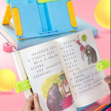 FUIENKO Étagère De Lecture Réglable Pour Enfants, Support De Livre Pliable Portable, Organisateur De Bureau Pour Fournitures Scolaires De Bureau 54db,Pink 7 FUIENKO Étagère De Lecture Réglable Pour Enfants, Support De Livre Pliable Portable, Organisateur De Bureau Pour Fournitures Scolaires De Bureau 54db,Pink – Image 5