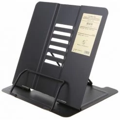 FUIENKO Support De Livre De Lecture Réglable En Métal, Portable, étagère à Documents, Support De Livre,Black 9 FUIENKO Support De Livre De Lecture Réglable En Métal, Portable, étagère à Documents, Support De Livre,Black -Petit rangement Soldes Magasin 68244547 3