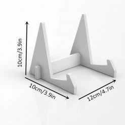 FUIENKO Serre-livres En Acrylique, Présentoir Portable Pour Livres, Support Pour Serre-livres De Lecture, Cadre Photo, Support Pour Documents, Organisateur De Bureau,Black,Australie -Petit rangement Soldes Magasin 68244608 4