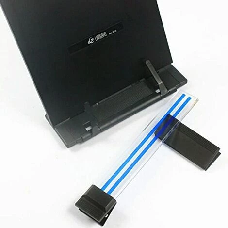 FUIENKO Porte-documents A4 à 7 Positions Réglables, Noir Bureau En Métal, Porte-documents Avec Pieds Entrelacés, Nouveauté Support De Livre 7 FUIENKO Porte-documents A4 à 7 Positions Réglables, Noir Bureau En Métal, Porte-documents Avec Pieds Entrelacés, Nouveauté Support De Livre – Image 5