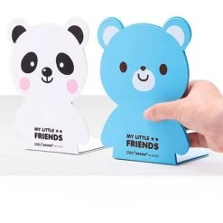 FUIENKO Organisateur De Livres De Bureau, 2 Pièces/Lot, étagères D'école, Support De Livres, Serre-livres En Métal, Fer Animal Mignon,Pink Rabbit -Petit rangement Soldes Magasin 68244655 3