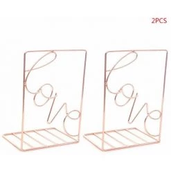 FUIENKO Serre-livres En Métal En Forme D'amour Créatif, Support De Rangement De Bureau, étagère De Livre, Support Organisateur, Dropshipping, 2 Pièces/paire,Rose Gold 8 FUIENKO Serre-livres En Métal En Forme D'amour Créatif, Support De Rangement De Bureau, étagère De Livre, Support Organisateur, Dropshipping, 2 Pièces/paire,Rose Gold -Petit rangement Soldes Magasin 68244676 2