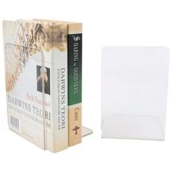 FUIENKO Serre-livres En Acrylique Transparent En Forme De L, 1 Pièce, Organisateur De Bureau, Porte-livre, Accessoires De Papeterie Scolaire Et De Bureau,A 9 FUIENKO Serre-livres En Acrylique Transparent En Forme De L, 1 Pièce, Organisateur De Bureau, Porte-livre, Accessoires De Papeterie Scolaire Et De Bureau,A -Petit rangement Soldes Magasin 68244723 3