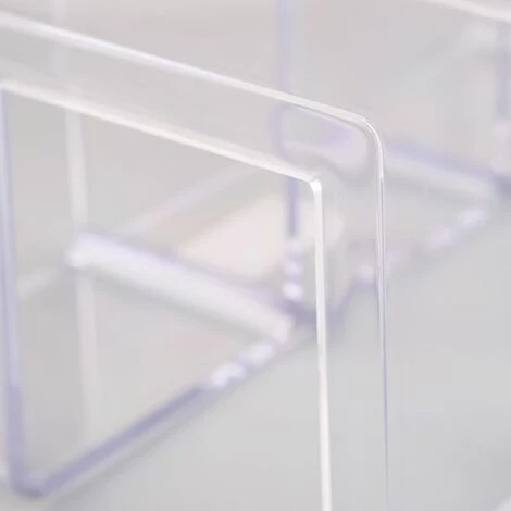 FUIENKO Serre-livres En Acrylique Transparent Multicouche, étagère Décorative Pour Livre, Pour La Maison, Le Bureau, L'école, La Bibliothèque, Fournitures De Papeterie, Cadeaux 77HA,01 4 FUIENKO Serre-livres En Acrylique Transparent Multicouche, étagère Décorative Pour Livre, Pour La Maison, Le Bureau, L'école, La Bibliothèque, Fournitures De Papeterie, Cadeaux 77HA,01 – Image 2