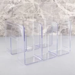 FUIENKO Serre-livres En Acrylique Transparent Multicouche, étagère Décorative Pour Livre, Pour La Maison, Le Bureau, L'école, La Bibliothèque, Fournitures De Papeterie, Cadeaux 77HA,01 10 FUIENKO Serre-livres En Acrylique Transparent Multicouche, étagère Décorative Pour Livre, Pour La Maison, Le Bureau, L'école, La Bibliothèque, Fournitures De Papeterie, Cadeaux 77HA,01 -Petit rangement Soldes Magasin 68244768 4