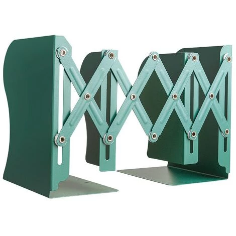 FUIENKO Étagère Rétractable Créative En Métal, Support De Livre Pour étudiant, Rangement De Serre-livres Pliants, Fournitures Scolaires De Bureau, Organisateur De Livres,Blue 6 FUIENKO Étagère Rétractable Créative En Métal, Support De Livre Pour étudiant, Rangement De Serre-livres Pliants, Fournitures Scolaires De Bureau, Organisateur De Livres,Blue – Image 4