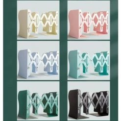 FUIENKO Étagère Rétractable Créative En Métal, Support De Livre Pour étudiant, Rangement De Serre-livres Pliants, Fournitures Scolaires De Bureau, Organisateur De Livres,Blue 11 FUIENKO Étagère Rétractable Créative En Métal, Support De Livre Pour étudiant, Rangement De Serre-livres Pliants, Fournitures Scolaires De Bureau, Organisateur De Livres,Blue -Petit rangement Soldes Magasin 68244769 5
