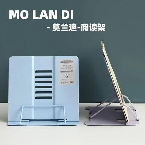 FUIENKO Morandi – Porte-livre De Lecture Multifonctionnel En Métal, Belle Couleur Pour étudiant, étagère à Pince Pour Livre, Serre-livres, Joli Cadeau De Papeterie,Rose 4 FUIENKO Morandi – Porte-livre De Lecture Multifonctionnel En Métal, Belle Couleur Pour étudiant, étagère à Pince Pour Livre, Serre-livres, Joli Cadeau De Papeterie,Rose – Image 2