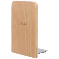 FUIENKO Organisateur De Bureau En Bois Naturel, Serre-livres De Bureau, Maison, Antidérapant, Fin De Livre, Support étagère,2 10 FUIENKO Organisateur De Bureau En Bois Naturel, Serre-livres De Bureau, Maison, Antidérapant, Fin De Livre, Support étagère,2 -Petit rangement Soldes Magasin 68244806 4