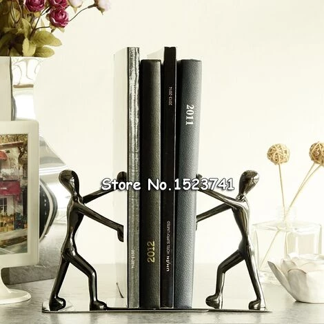 FUIENKO Serre-livres En Métal Solide, 1 Paire, Support Portable De Papeterie De Lecture, étagère, Organisateur D'accessoires De Bureau Pour étudiants,black 7 FUIENKO Serre-livres En Métal Solide, 1 Paire, Support Portable De Papeterie De Lecture, étagère, Organisateur D'accessoires De Bureau Pour étudiants,black – Image 5