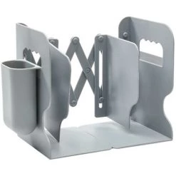 FUIENKO Sac De Rangement Rétractable Pour Livres D'étudiants, Support De Bureau, étagère, Serre-livres Avec Porte-stylo, Papeterie,white,CN 8 FUIENKO Sac De Rangement Rétractable Pour Livres D'étudiants, Support De Bureau, étagère, Serre-livres Avec Porte-stylo, Papeterie,white,CN -Petit rangement Soldes Magasin 68244808 2