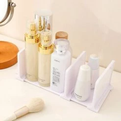 FUIENKO Extrémités De Livre Réglables Antidérapantes, Porte-documents Robuste à Bords Arrondis, Support De Livre Pour Bureau, étagère Pour Affaires,Grey -Petit rangement Soldes Magasin 68244816 3