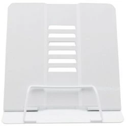 FUIENKO Bureau De Lecture Pliable, Support Stable, Mains Libres, Pour Les Lecteurs Et Les Amoureux De Livres, Cadeau Littéraire, Accessoires,WHITE