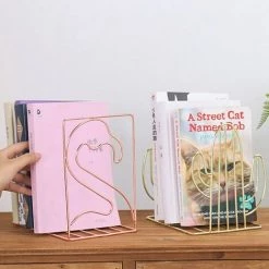 FUIENKO Support De Livre Portable Pliable, Organisateur De Bureau Pour Documents, étagère De Lecture, Porte-livre Multifonctionnel, Accessoires De Bureau, Serre-livres,1 -Petit rangement Soldes Magasin 68244867 3