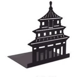 FUIENKO Bouchon De Livre En Métal, Design Artistique Créatif, Points De Repère Créatifs, Construction De Serre-livres, Organisateur De Livres, Cadeaux D'anniversaire Créatifs, M17F,E