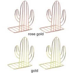FUIENKO Support De Livre En Forme De Cactus, 1 Paire, Support De Livre En Fer, Serre-livres, étagère De Livre, Organisateur De Bureau, Support De Rangement Pour école,Golden,Espagne 8 FUIENKO Support De Livre En Forme De Cactus, 1 Paire, Support De Livre En Fer, Serre-livres, étagère De Livre, Organisateur De Bureau, Support De Rangement Pour école,Golden,Espagne -Petit rangement Soldes Magasin 68244893 2