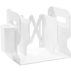 FUIENKO Porte-livre Réglable 2 En 1, Serre-livre Avec Porte-stylo, Pour Le Bureau Des étudiants, Organiseur De Fichiers Pour Magazines,Gris Foncé -Petit rangement Soldes Magasin 68244930 5