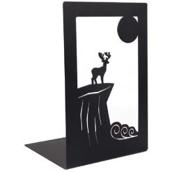 FUIENKO Serre-livre En Métal De Qualité Supérieure, Support De Livre Ajouré, élégant, Créatif, Antidérapant, Pour Le Bureau,E -Petit rangement Soldes Magasin 68244953 5