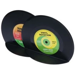 FUIENKO Serre-livres Rétro Vintage En Vinyle, Support De Livre, Organisateur De Bureau, Accessoires Scolaires Et De Bureau,France -Petit rangement Soldes Magasin 68244982 3