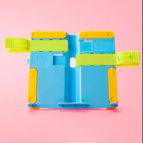 FUIENKO Étagère De Lecture Réglable Pour Enfants, Support De Livre Pliable Portable, Support M17F,Gris Foncé 5 FUIENKO Étagère De Lecture Réglable Pour Enfants, Support De Livre Pliable Portable, Support M17F,Gris Foncé – Image 3