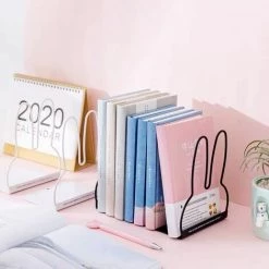 Fuienko 2 – Serre-livres En Métal, Kawaii Lapin Chat, Organisateur De Bureau, étagère De Bureau, Papeterie Scolaire,house White 9 Fuienko 2 – Serre-livres En Métal, Kawaii Lapin Chat, Organisateur De Bureau, étagère De Bureau, Papeterie Scolaire,house White -Petit rangement Soldes Magasin 68245047 3