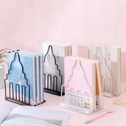 Fuienko 2 – Serre-livres En Métal, Kawaii Lapin Chat, Organisateur De Bureau, étagère De Bureau, Papeterie Scolaire,house White 11 Fuienko 2 – Serre-livres En Métal, Kawaii Lapin Chat, Organisateur De Bureau, étagère De Bureau, Papeterie Scolaire,house White -Petit rangement Soldes Magasin 68245047 5