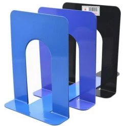 FUIENKO Serre-livres Métalliques Pliables Et Portables, 2 Pièces, Support D'étagère, Papeterie Pour La Maison, Fournitures De Papeterie Pour La Bibliothèque, L'école Et Le Bureau,BL 8 FUIENKO Serre-livres Métalliques Pliables Et Portables, 2 Pièces, Support D'étagère, Papeterie Pour La Maison, Fournitures De Papeterie Pour La Bibliothèque, L'école Et Le Bureau,BL -Petit rangement Soldes Magasin 68245053 2