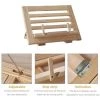FUIENKO Chevalet De Table En Bois Extra-Large, Support Pour Livres De Cuisine 1 FUIENKO Chevalet De Table En Bois Extra-Large, Support Pour Livres De Cuisine -Petit rangement Soldes Magasin 68245056 1