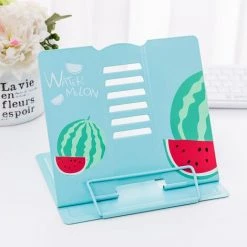 FUIENKO Étagère De Lecture Portable Multifonctionnelle, Support De Livre En Métal à Angle Réglable, Support De Lecture De Documents Pliable Pour L'étude,watermelon 10 FUIENKO Étagère De Lecture Portable Multifonctionnelle, Support De Livre En Métal à Angle Réglable, Support De Lecture De Documents Pliable Pour L'étude,watermelon -Petit rangement Soldes Magasin 68245070 4