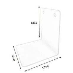 FUIENKO Support Acrylique Transparent Pour Serre-livres, 1 Pièce, étagère Décorative De Bureau, Porte-livre, Papeterie Scolaire Et De Bureau 11 FUIENKO Support Acrylique Transparent Pour Serre-livres, 1 Pièce, étagère Décorative De Bureau, Porte-livre, Papeterie Scolaire Et De Bureau -Petit rangement Soldes Magasin 68245121 5