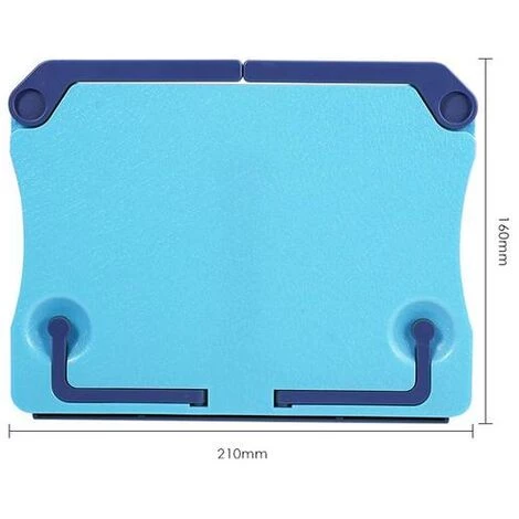 FUIENKO Support De Lecture Portable Pour Livres, Documents Et Recettes, étagère Pliante Pour Livre De Cuisine, Support De Bureau Pour Tablette De Musique, Serre-livres,Blue,CHINA 3 FUIENKO Support De Lecture Portable Pour Livres, Documents Et Recettes, étagère Pliante Pour Livre De Cuisine, Support De Bureau Pour Tablette De Musique, Serre-livres,Blue,CHINA