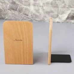 FUIENKO Organisateur De Bureau En Bois Naturel, Serre-livres De Bureau, Maison, Antidérapant, Fin De Livre, Support étagère,01 10 FUIENKO Organisateur De Bureau En Bois Naturel, Serre-livres De Bureau, Maison, Antidérapant, Fin De Livre, Support étagère,01 -Petit rangement Soldes Magasin 68245471 4