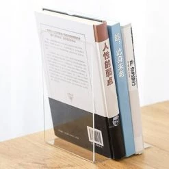 FUIENKO Serre-livres En Acrylique Transparent En Forme De L, Support De Bureau, Support De Livre, Cadre Porte-Document, Organisateur De Bureau, 1 Pièce,Clair 10 FUIENKO Serre-livres En Acrylique Transparent En Forme De L, Support De Bureau, Support De Livre, Cadre Porte-Document, Organisateur De Bureau, 1 Pièce,Clair -Petit rangement Soldes Magasin 68245531 4