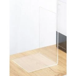 FUIENKO Serre-livres En Acrylique Transparent En Forme De L, Support De Bureau, Support De Livre, Cadre Porte-Document, Organisateur De Bureau, 1 Pièce,Clair 11 FUIENKO Serre-livres En Acrylique Transparent En Forme De L, Support De Bureau, Support De Livre, Cadre Porte-Document, Organisateur De Bureau, 1 Pièce,Clair -Petit rangement Soldes Magasin 68245531 5
