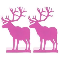 FUIENKO Serre-livres Décoratifs En Métal Antidérapant, Ensemble De Deux Pièces à Motif D'élan Pour Livres Lourds, Pour Le Bureau Et La Maison, M17F,White 10 FUIENKO Serre-livres Décoratifs En Métal Antidérapant, Ensemble De Deux Pièces à Motif D'élan Pour Livres Lourds, Pour Le Bureau Et La Maison, M17F,White -Petit rangement Soldes Magasin 68245542 4