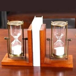 FUIENKO Sablier Rotatif Européen Rétro En Bois Massif Et Métal, 15 Minutes, Ornements Créatifs Pour Serre-livres,hourglass 9 FUIENKO Sablier Rotatif Européen Rétro En Bois Massif Et Métal, 15 Minutes, Ornements Créatifs Pour Serre-livres,hourglass -Petit rangement Soldes Magasin 68245549 3