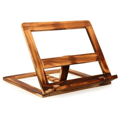 FUIENKO Support Pliable Pour Livre De Recettes, étagère De Lecture à Cadre En Bois, Support Pour Tablette Pc Stan 1XCE,B 7 FUIENKO Support Pliable Pour Livre De Recettes, étagère De Lecture à Cadre En Bois, Support Pour Tablette Pc Stan 1XCE,B – Image 5